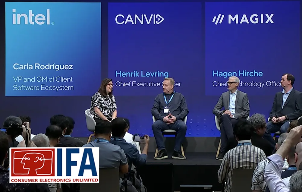 CANVID + Intel at IFA 2024: New AI Features