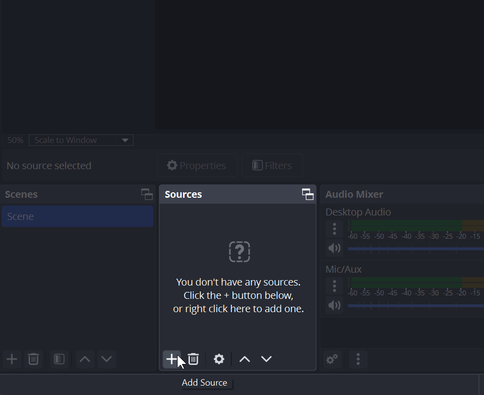 OBS integration step 2