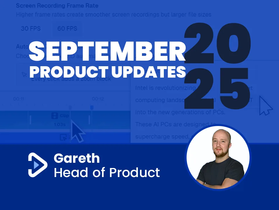 September 2025 Updates: Faster Cuts, Smarter Recording, Smoother Exports